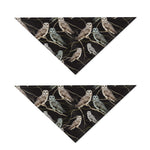 Night Owl Pattern Print Dog Bandana