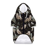 Night Owl Pattern Print Dog Zip Up Hoodie