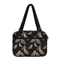 Night Owl Pattern Print Double Strap Bible Bag