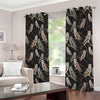 Night Owl Pattern Print Extra Wide Grommet Curtains