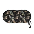 Night Owl Pattern Print Glasses Case