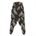 Night Owl Pattern Print Hammer Pants