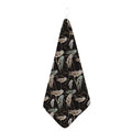 Night Owl Pattern Print Hand Towel