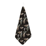 Night Owl Pattern Print Hand Towel