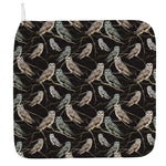 Night Owl Pattern Print Hand Towel