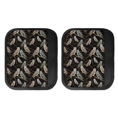 Night Owl Pattern Print Handle Covers