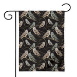 Night Owl Pattern Print House Flag