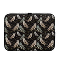 Night Owl Pattern Print Laptop Sleeve