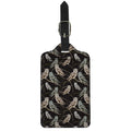 Night Owl Pattern Print Luggage Tag