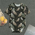 Night Owl Pattern Print Men's Bodysuit