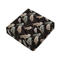 Night Owl Pattern Print Outdoor Seat Cushion Cover