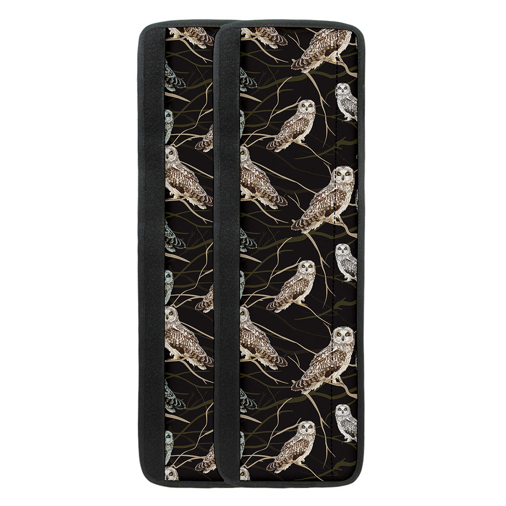 Night Owl Pattern Print Refrigerator Handle Covers