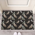 Night Owl Pattern Print Rubber Doormat