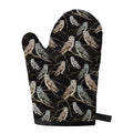 Night Owl Pattern Print Single Oven Mitt