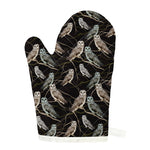 Night Owl Pattern Print Single Oven Mitt