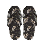 Night Owl Pattern Print Slippers