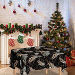 Night Owl Pattern Print Tablecloth