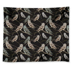 Night Owl Pattern Print Tapestry