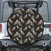 Night Owl Pattern Print Tire Cover