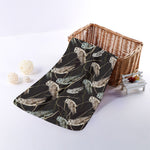 Night Owl Pattern Print Towel