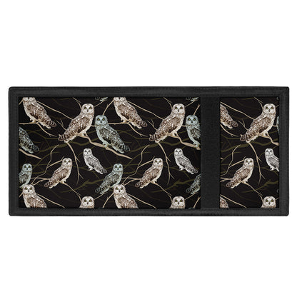 Night Owl Pattern Print Trifold Wallet