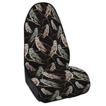 Night Owl Pattern Print Waterproof Car Seat Cover
