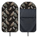 Night Owl Pattern Print Waterproof Car Seat Cover