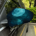 Night Sky And Full Moon Print Car Side Mirror Covers