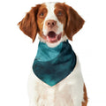 Night Sky And Full Moon Print Dog Bandana