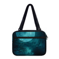 Night Sky And Full Moon Print Double Strap Bible Bag