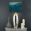 Night Sky And Full Moon Print Drum Lamp Shade