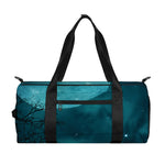 Night Sky And Full Moon Print Gym Bag