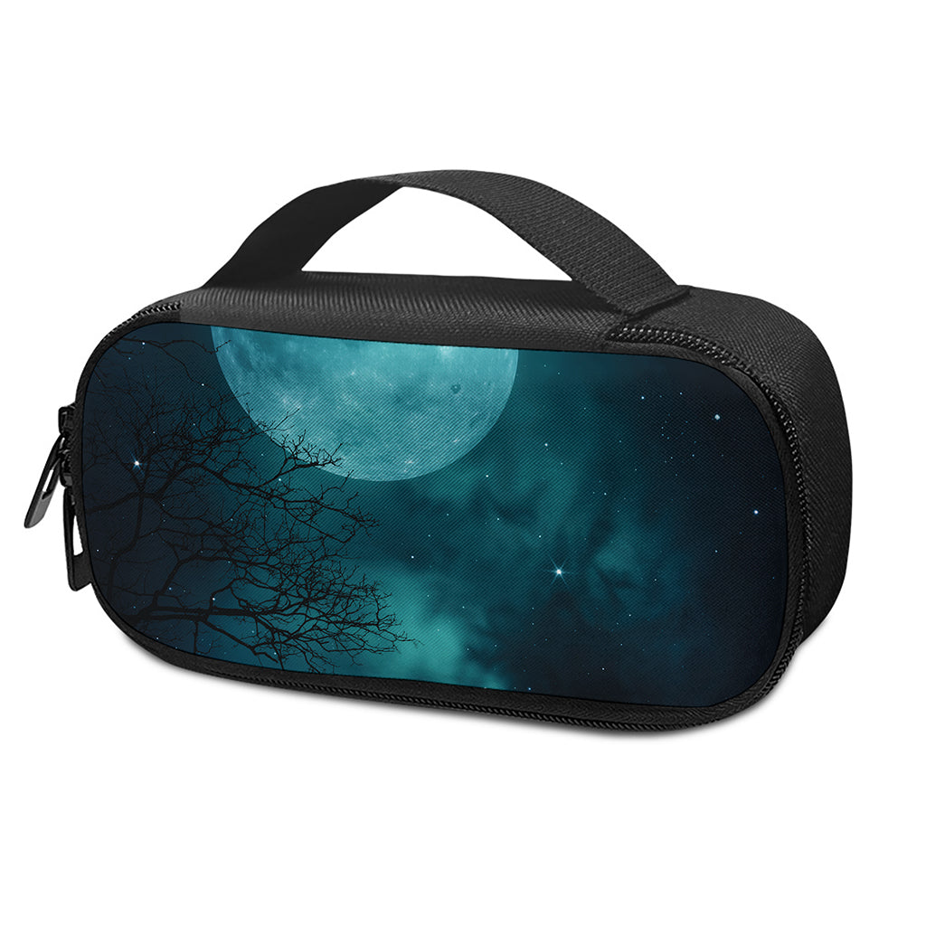 Night Sky And Full Moon Print Insulin Cooler Travel Case