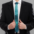 Night Sky And Full Moon Print Necktie