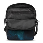 Night Sky And Full Moon Print Rectangular Crossbody Bag