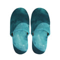 Night Sky And Full Moon Print Slippers