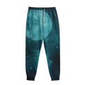 Night Sky And Full Moon Print Sweatpants