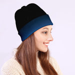 Night Sky And Moon Phase Print Beanie