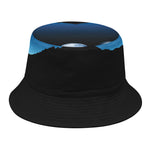 Night Sky And Moon Phase Print Bucket Hat