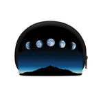 Night Sky And Moon Phase Print Coin Purse