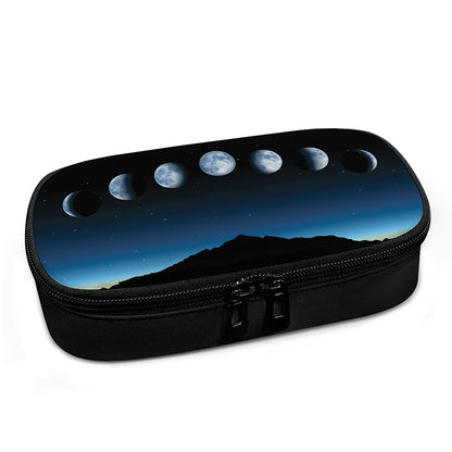 Night Sky And Moon Phase Print Insulin Cooler Travel Case