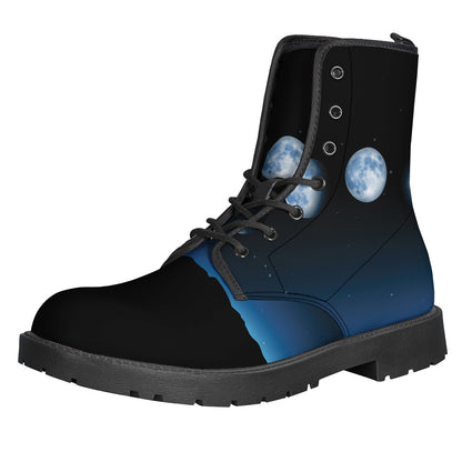 Night Sky And Moon Phase Print Backpack