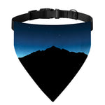 Night Sky And Moon Phase Print Over The Collar Dog Bandana