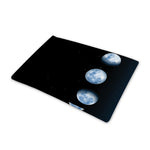 Night Sky And Moon Phase Print Pet Cooling Mat Cover
