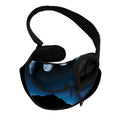 Night Sky And Moon Phase Print Pet Sling Carrier