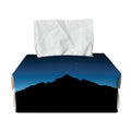 Night Sky And Moon Phase Print Rectangle Tissue Box Cover