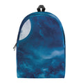 Night Sky And Moonlight Print School Backpack