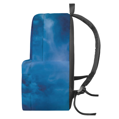 Night Sky And Moonlight Print Backpack