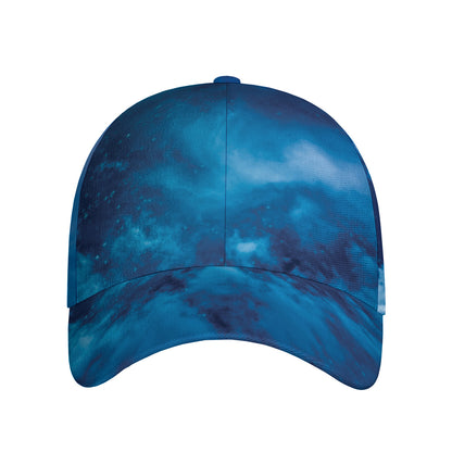 Night Sky And Moonlight Print Baseball Cap