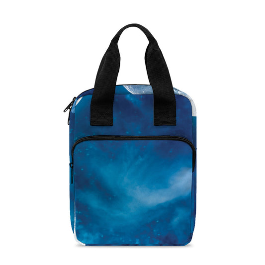 Night Sky And Moonlight Print Bible Tote Bag